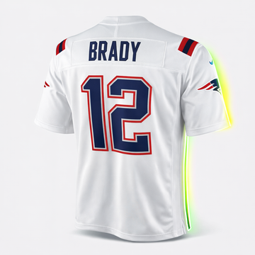 NE Patriots Brady White Version