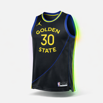 25/26 Golden State Warriors Black Swingman Statement Edition