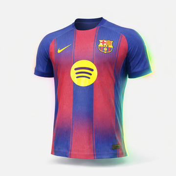 25-26 Barcelona Home Player Version